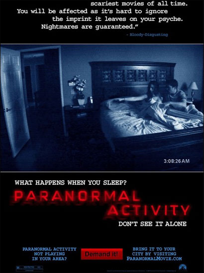 Paranormal Activity Cover Paranormal Activity