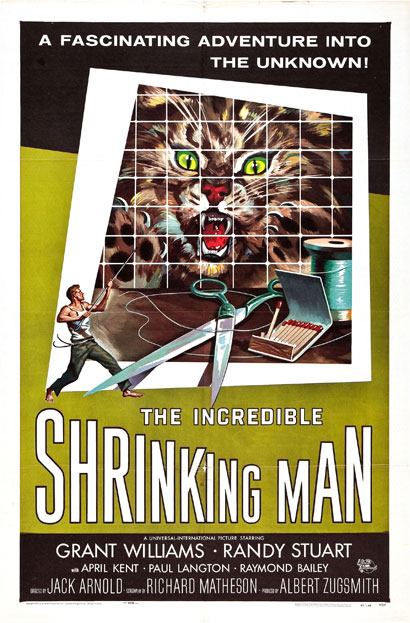 The incredible shrinking man cover The Incredible Shrinking man